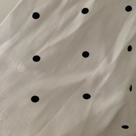 Topshop Polka Dot Dress with Open Back - Picture 3 of 7